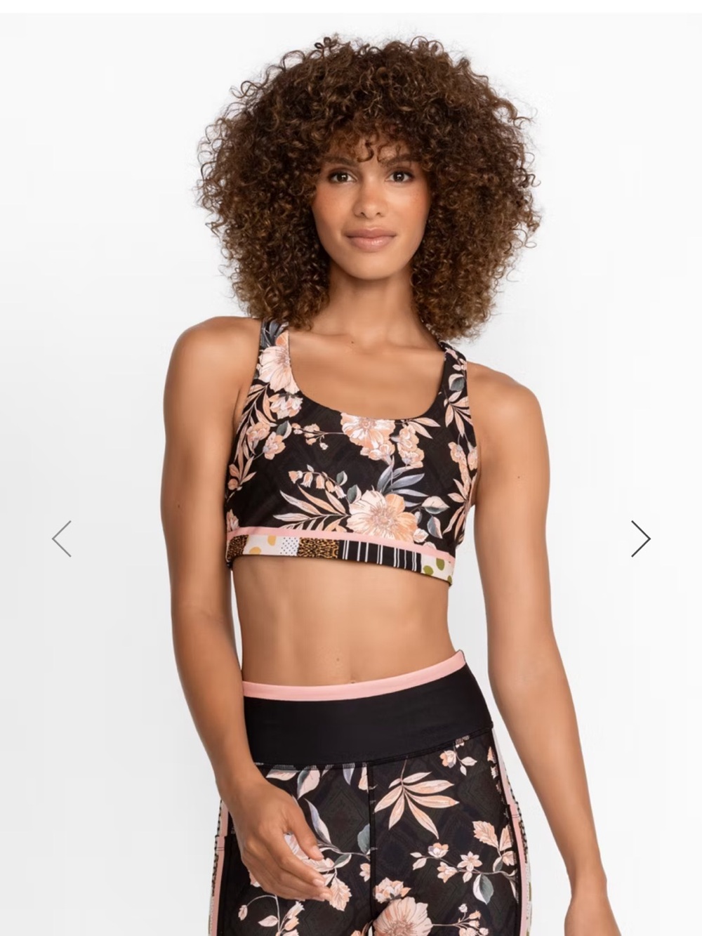 JOHNNY WAS BEE ACTIVE REVERSIBLE SPORTS BRA - Picture 2 of 12